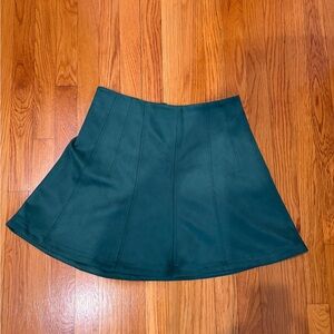 LOFT Forest Green Skirt